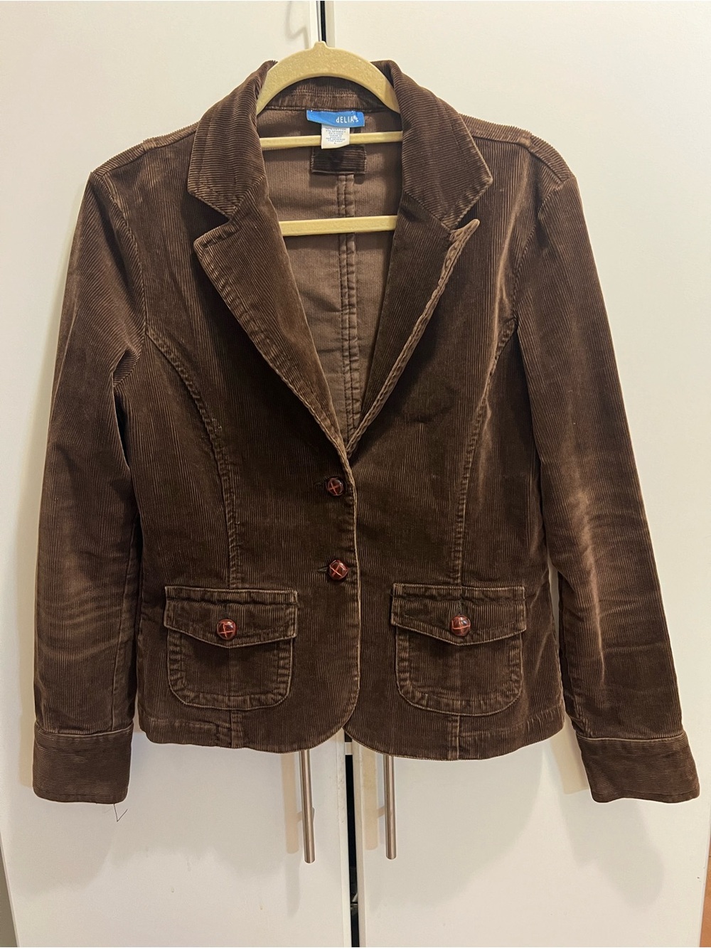 dELiA*s Chocolate Brown Corduroy Blazer
